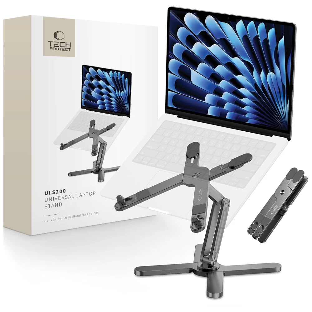 Universalus Stalinis Stovas Nešiojamiesiems Kompiuteriams Iki 16'' - Pilkas