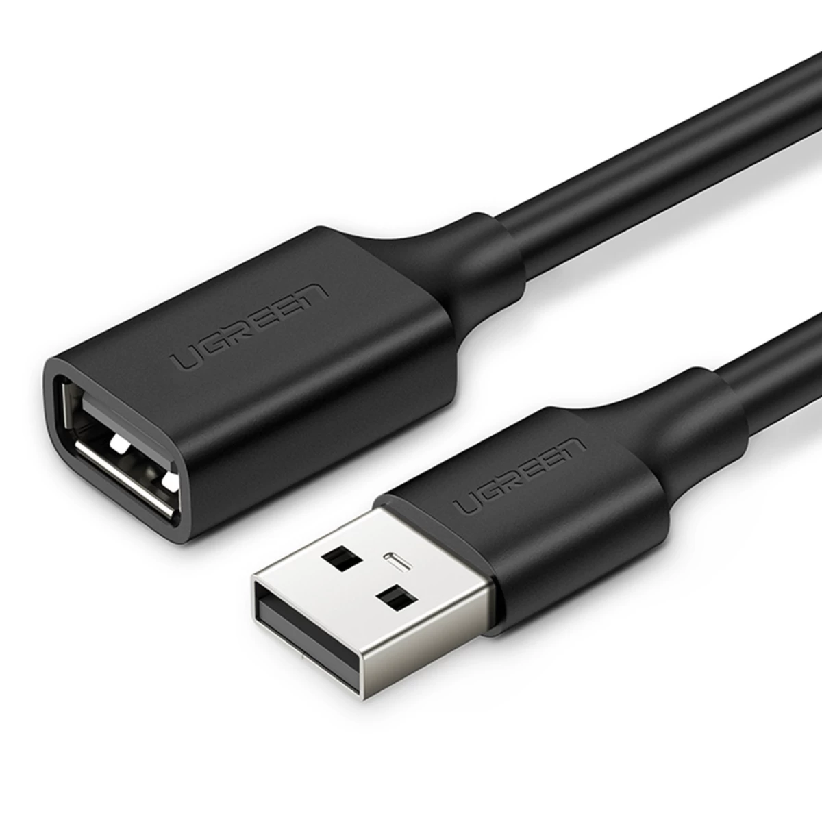 Usb 2.0 Kabelio Prailgintuvas 480mbps 1,5 M Juodas