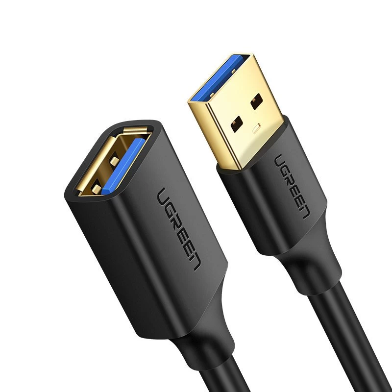 Usb 3.0 Kabelio Prailginimo Adapteris 2 M Juodas Usb 3.0 Kabelio Prailginimo Adapteris 2 M Juodas
