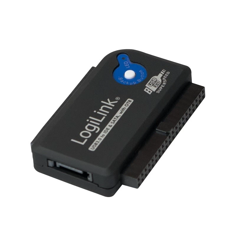 USB 3.0 to IDE/SATA      adapter with OTB