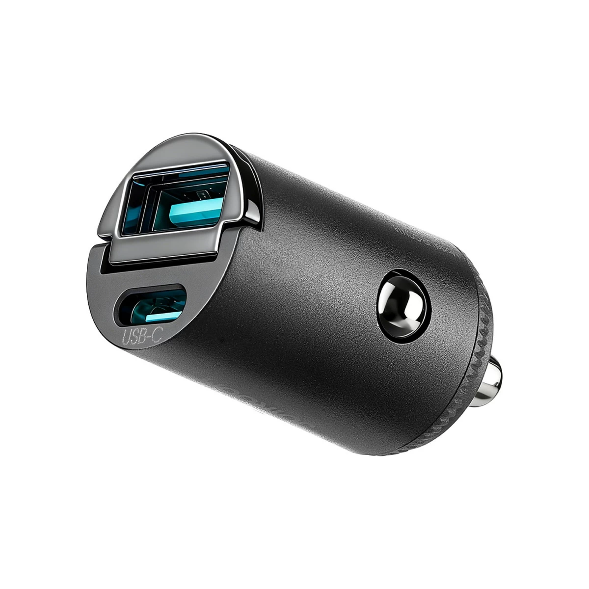 Usb-a Usb-c 65w Automobilinis įkroviklis - Juodas
