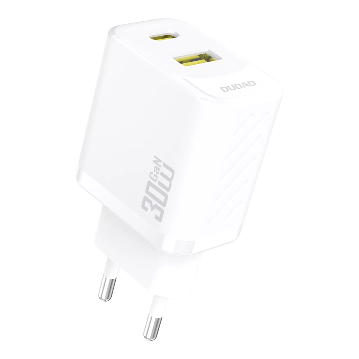 Usb-a Usb-c Gan Pd 30 W Tinklo įkroviklis - Baltas