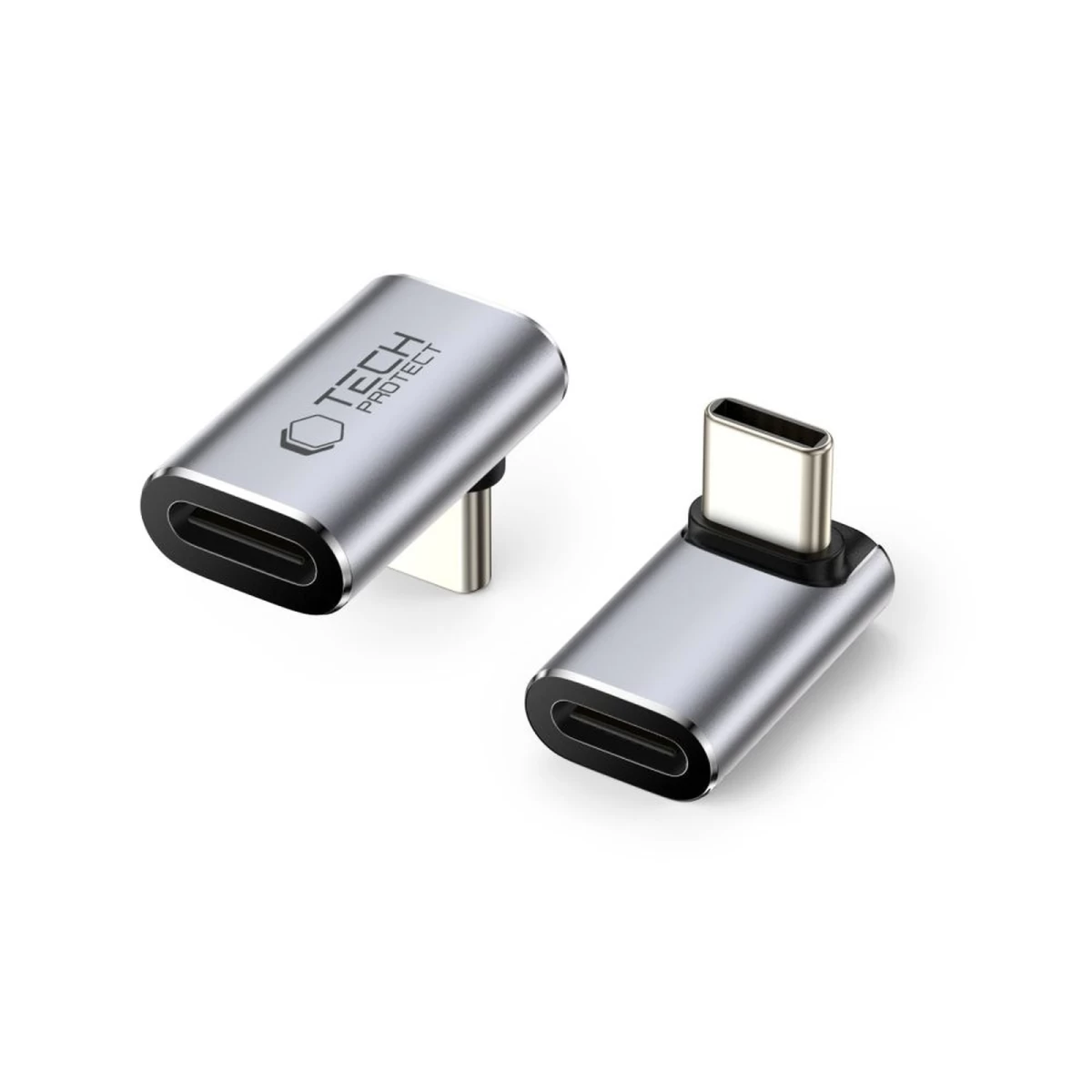 Usb-c Adapterio Kampinis Adapteris - Pilkas