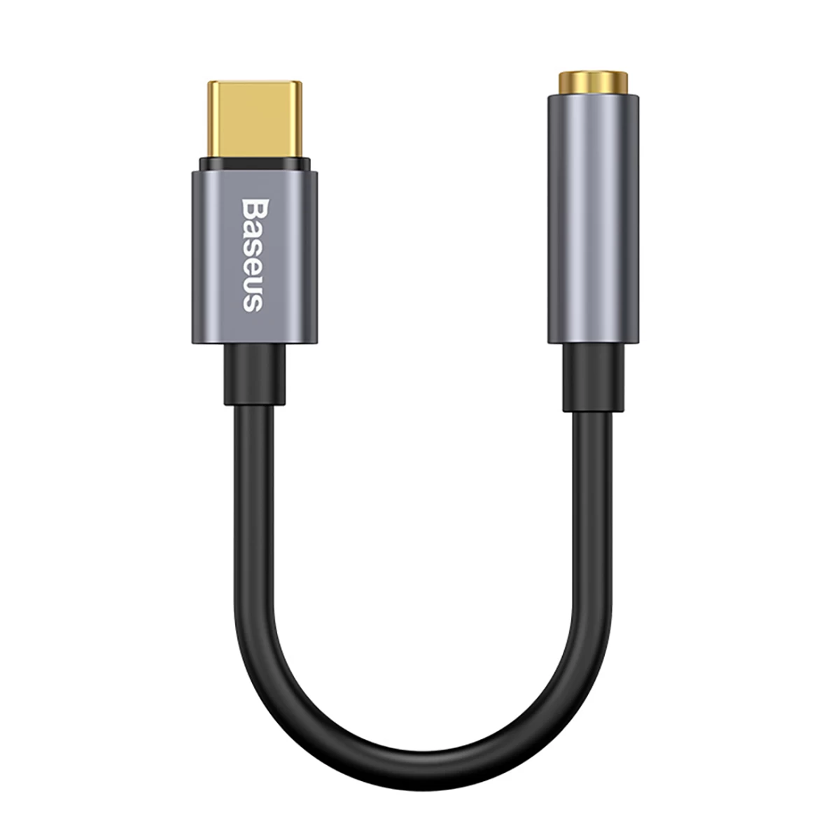 Usb-c Ausinių Adapteris - Mini Lizdas 3,5 Mm Dac 24 Bitų 48 Khz - Pilkas Usb-c Ausinių Adapteris - Mini Lizdas 3,5 Mm Dac 24 Bitų 48 Khz - Pilkas