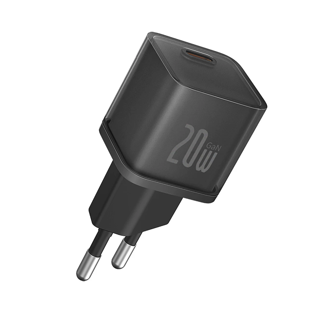 Usb-c Gan5s 20 W Tinklinis įkroviklis – Juodas