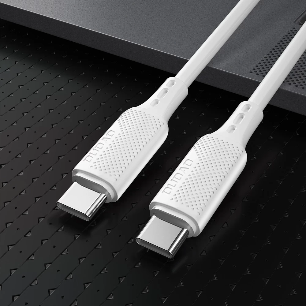 Usb-c įkrovimo Ir Duomenų Perdavimo Kabelis 100w Pd 1 M, Baltas