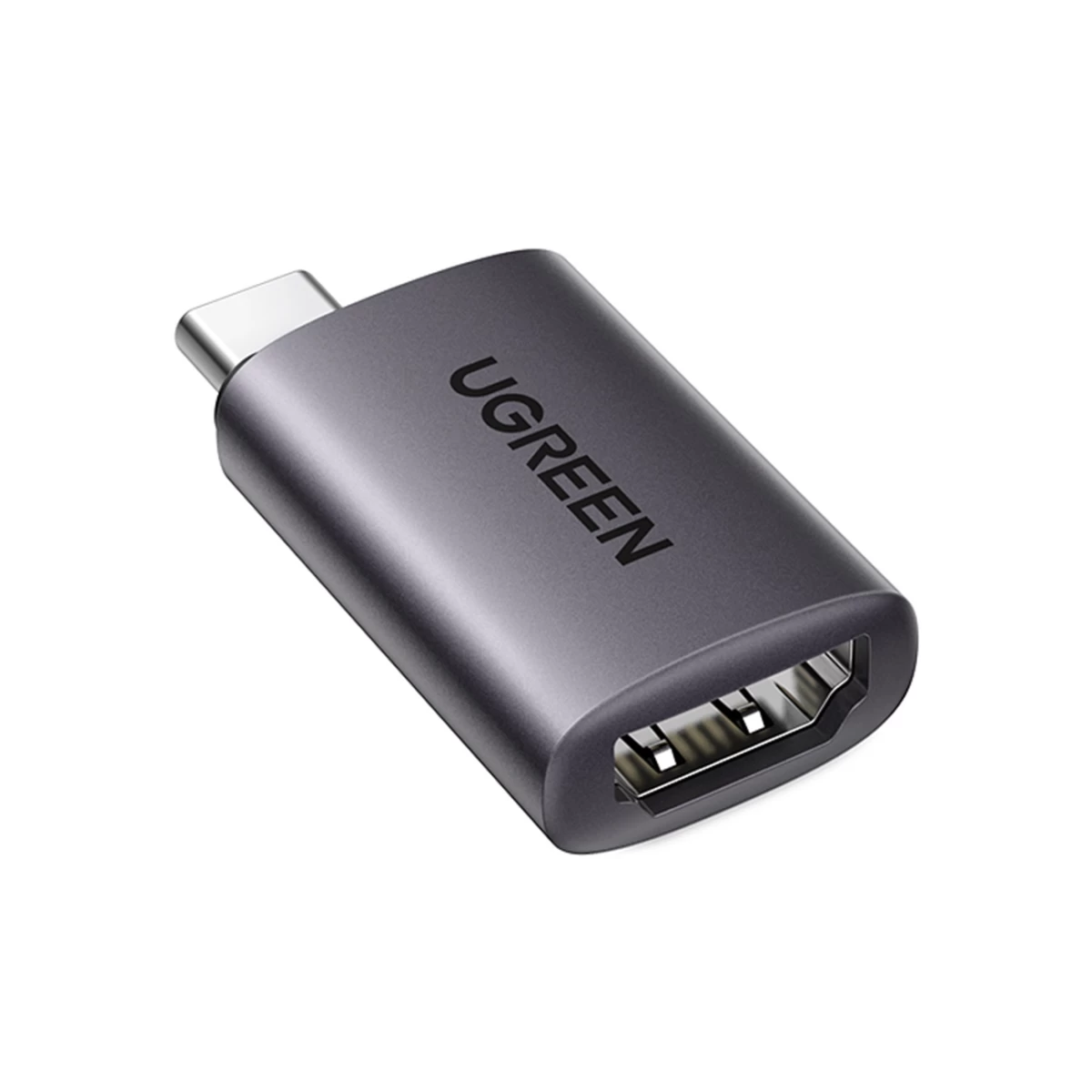 Usb-c Ir Hdmi 4k Vaizdo Adapteris Pilkos Spalvos Usb-c Ir Hdmi 4k Vaizdo Adapteris Pilkos Spalvos