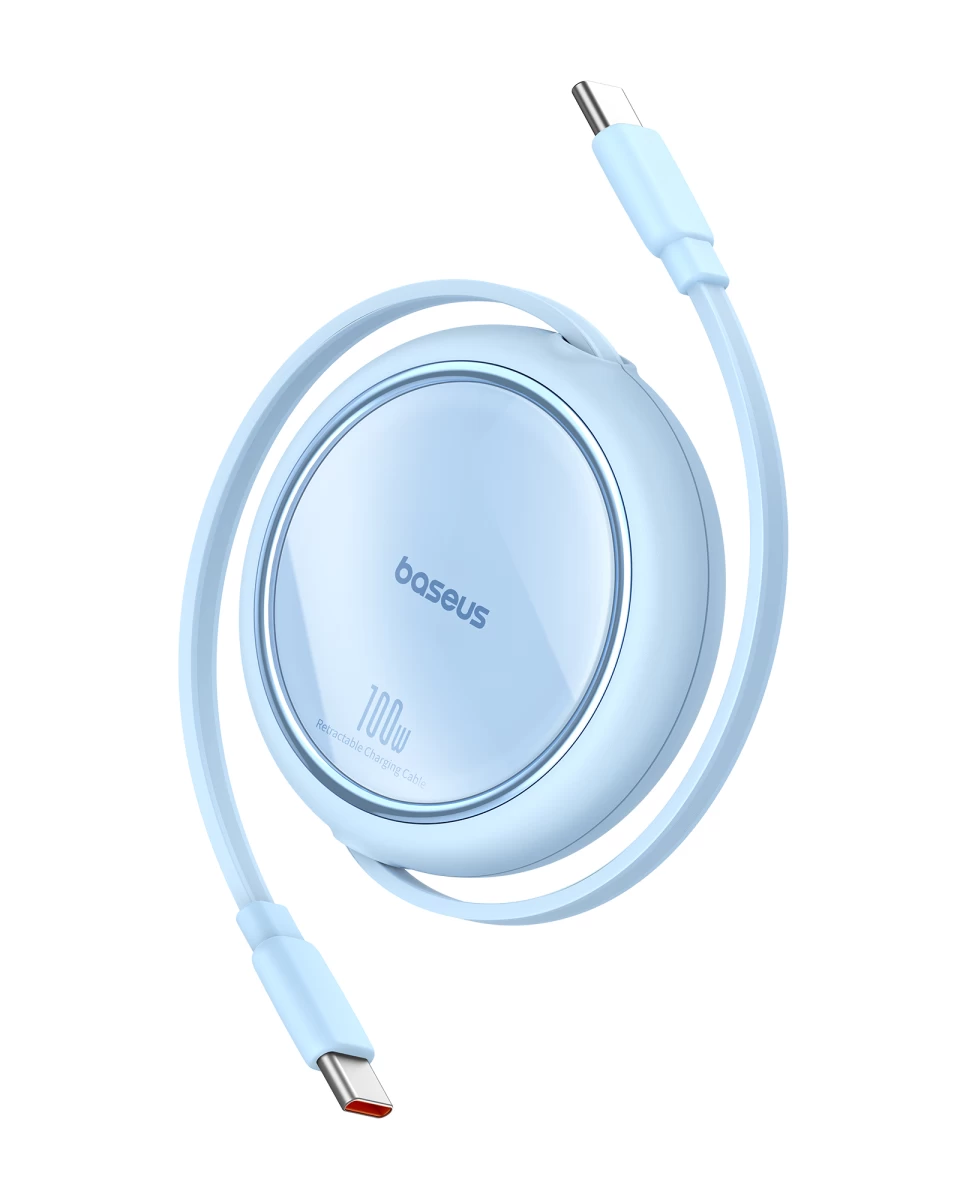 Usb-c Ištraukiamasis Kabelis 100w Free2draw Mini 1 M Mėlynas