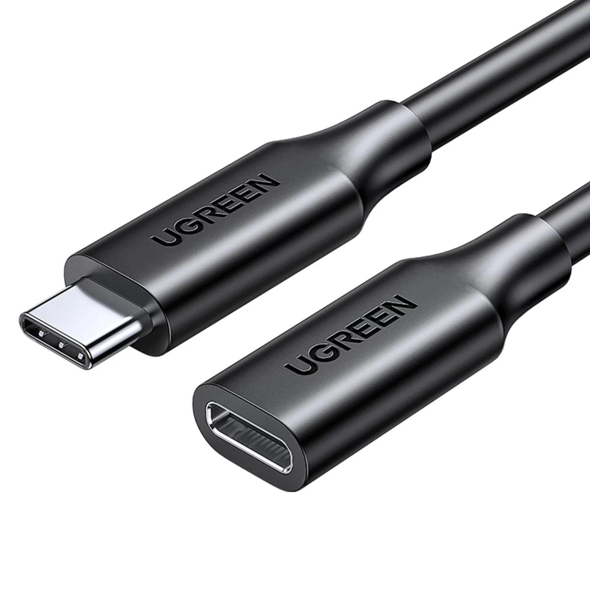 Usb-c Kabelio Prailgintuvas 100w 10gb/s 1 M Juodas