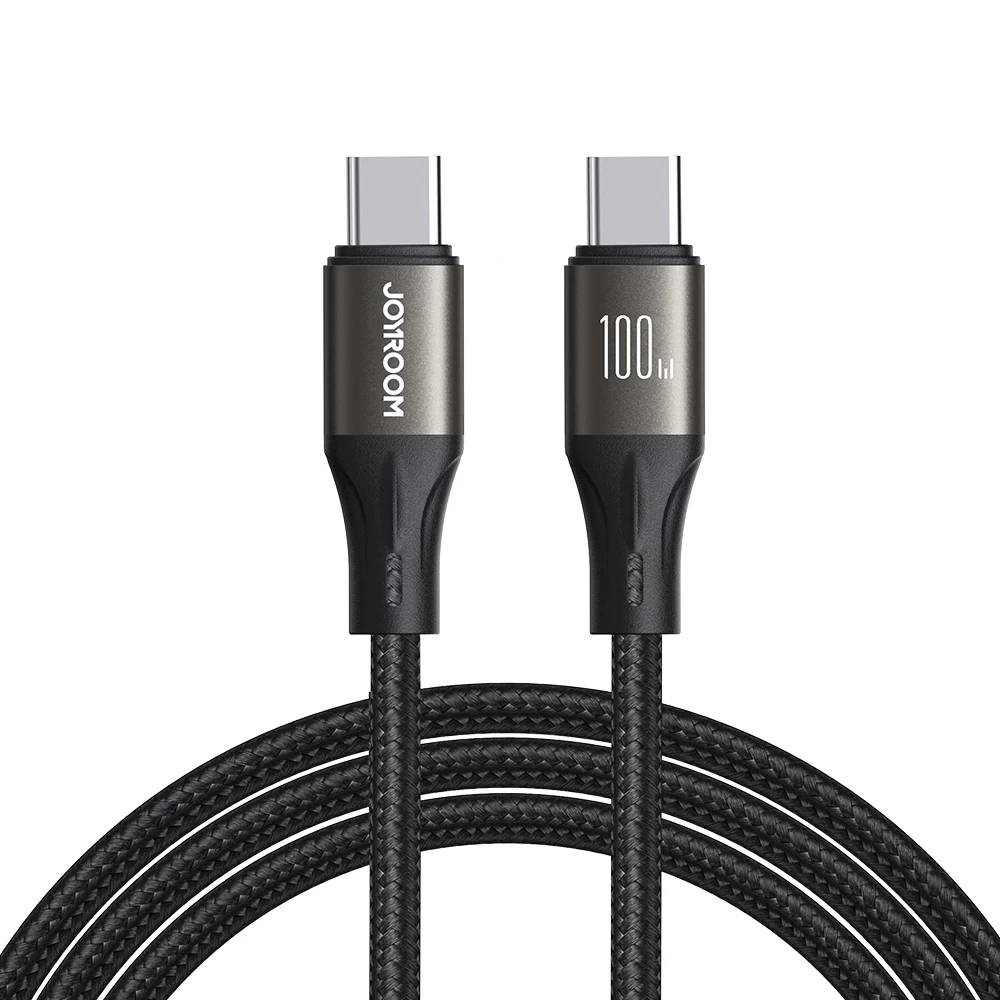 Usb-c Kabelis 100w Light-speed Series 1,2 M Juodas