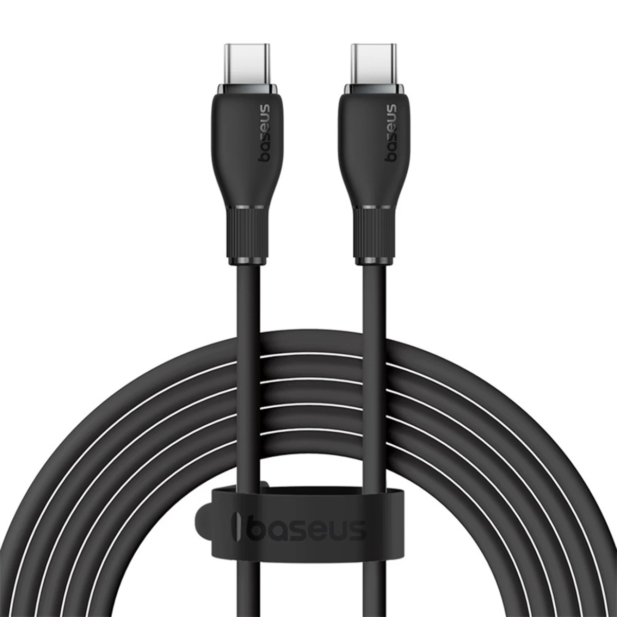 Usb-c Kabelis pudding Series 100w 1,2 M - Juodas