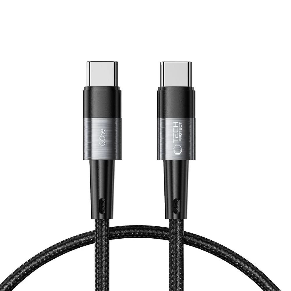 Usb-c Kabelis Ultraboost Pd 60w 3a 0,25 M - Pilkas