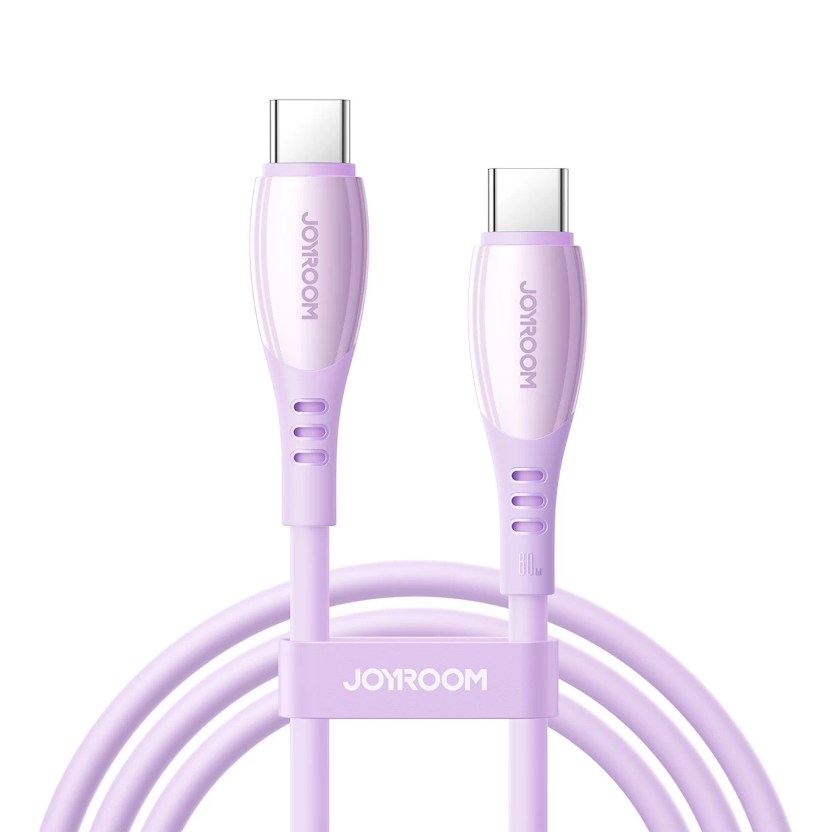 Usb-c Kabelis vibrant Series 60w 1,2 M - Violetinės Spalvos