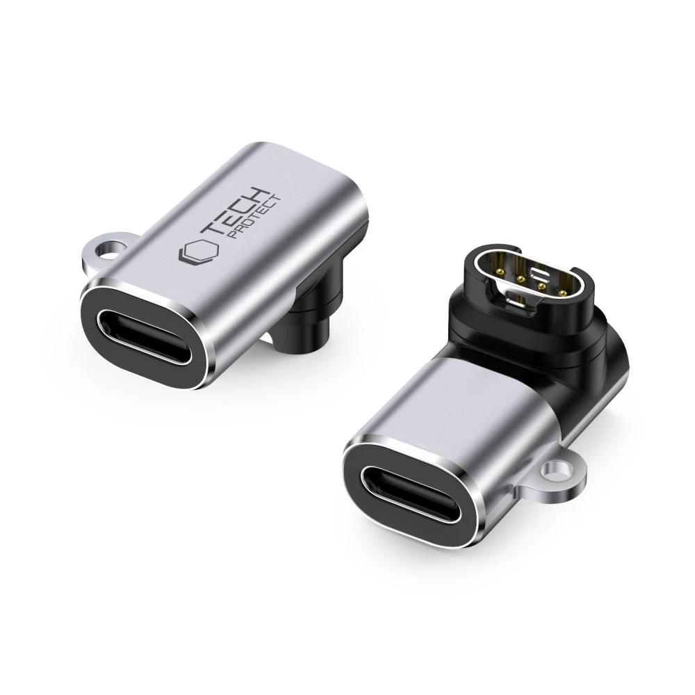Usb-c Kampinis Adapteris garmin Laikrodžiui - Pilkas