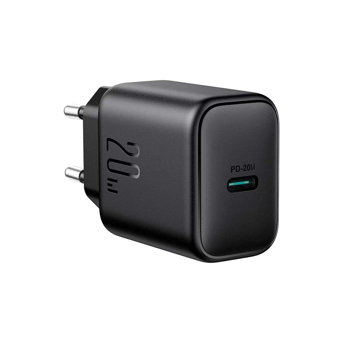 Usb-c Pd Qc 20w Tinklo įkroviklis - Juodas