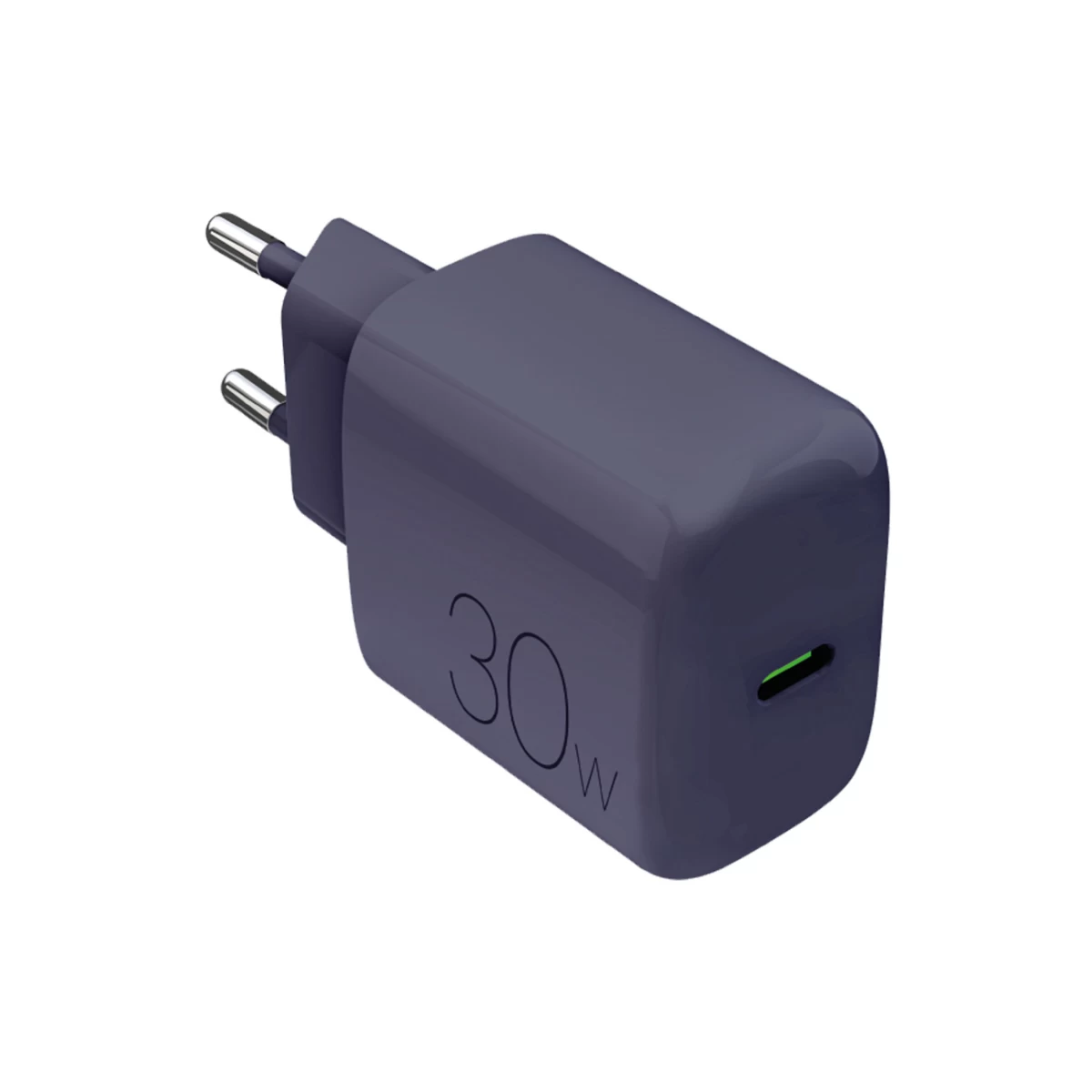 usb-c Pro Lite 30 W Tinklo įkroviklis - Pilkas