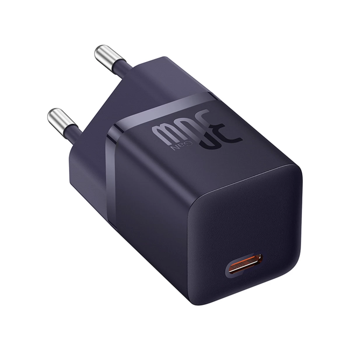 Usb-c Tinklo įkroviklis Gan5 30w Eu - Violetinės Spalvos