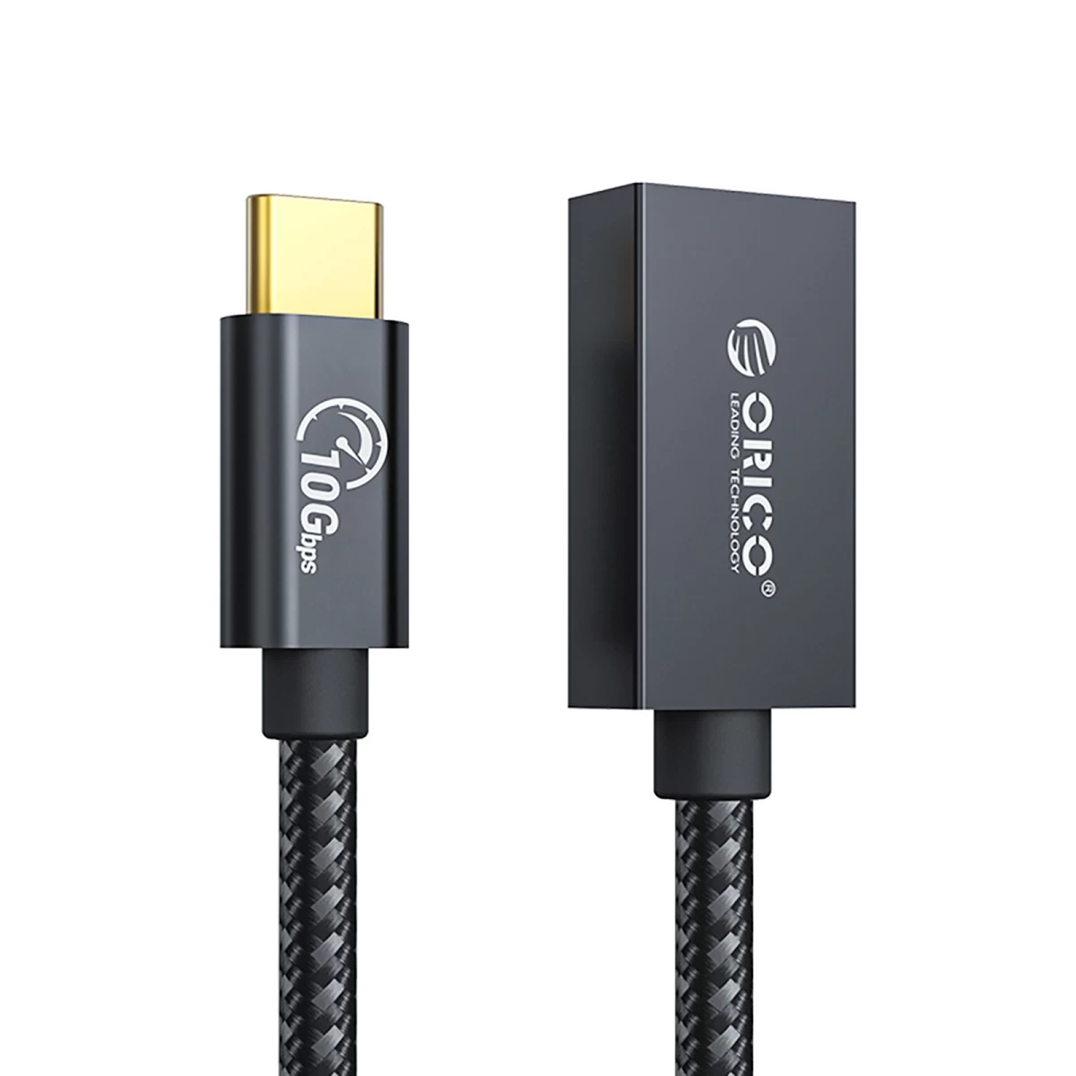 Usb-c – Usb-a 3.1 Gen 2 10 Gbps Otg 30 Cm Jungties Adapteris – Juodas