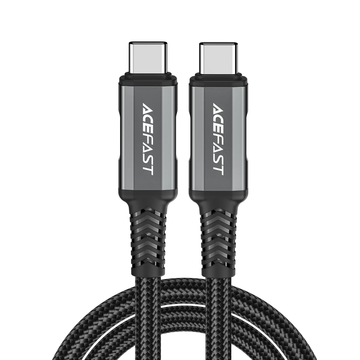 Usb-c Usb4 Pd3.1 5a Duomenų Ir Vaizdo Kabelis 4k 1 M - Pilkas/juodas