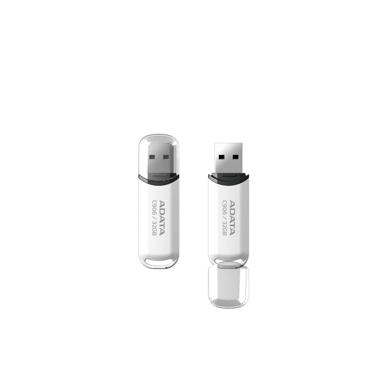 USB flash drive ADATA C906 AC906-32G-RWH (32GB; USB 2.0; white color)