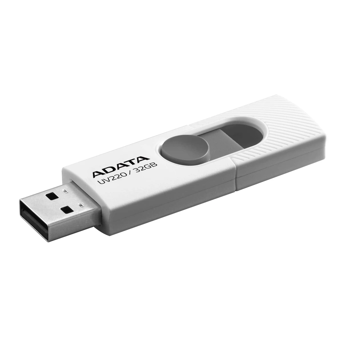 USB flash drive ADATA UV220 AUV220-32G-RWHGY (32GB; USB 2.0; white color)