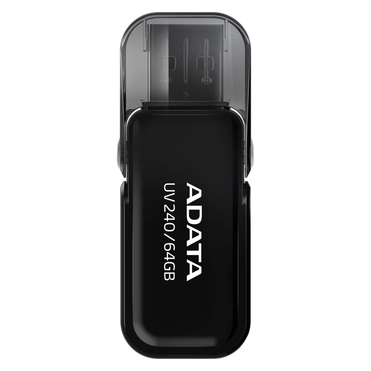 USB flash drive ADATA UV240 AUV240-64G-RBK (64GB; USB 2.0; black color)