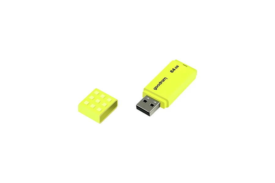 USB flash drive GoodRam UME2 UME2-0640Y0R11 (64GB; USB 2.0; yellow color)