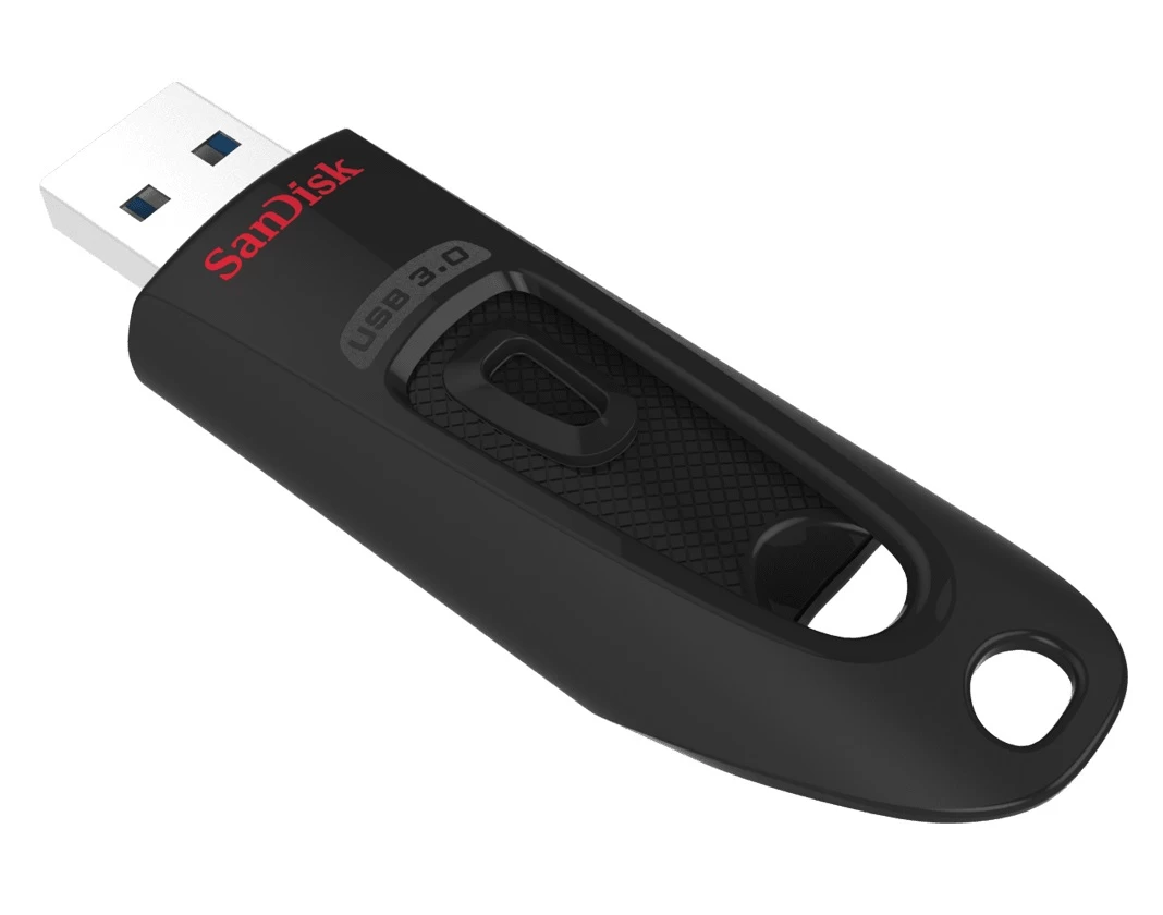 USB flash drive SanDisk CRUZER SDCZ48-128G-U46 (128GB; USB 3.0; black color)