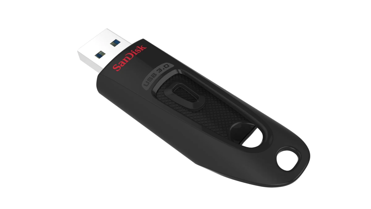 USB flash drive SanDisk Cruzer Ultra SDCZ48-064G-U46 (64GB; USB 3.0; black color)