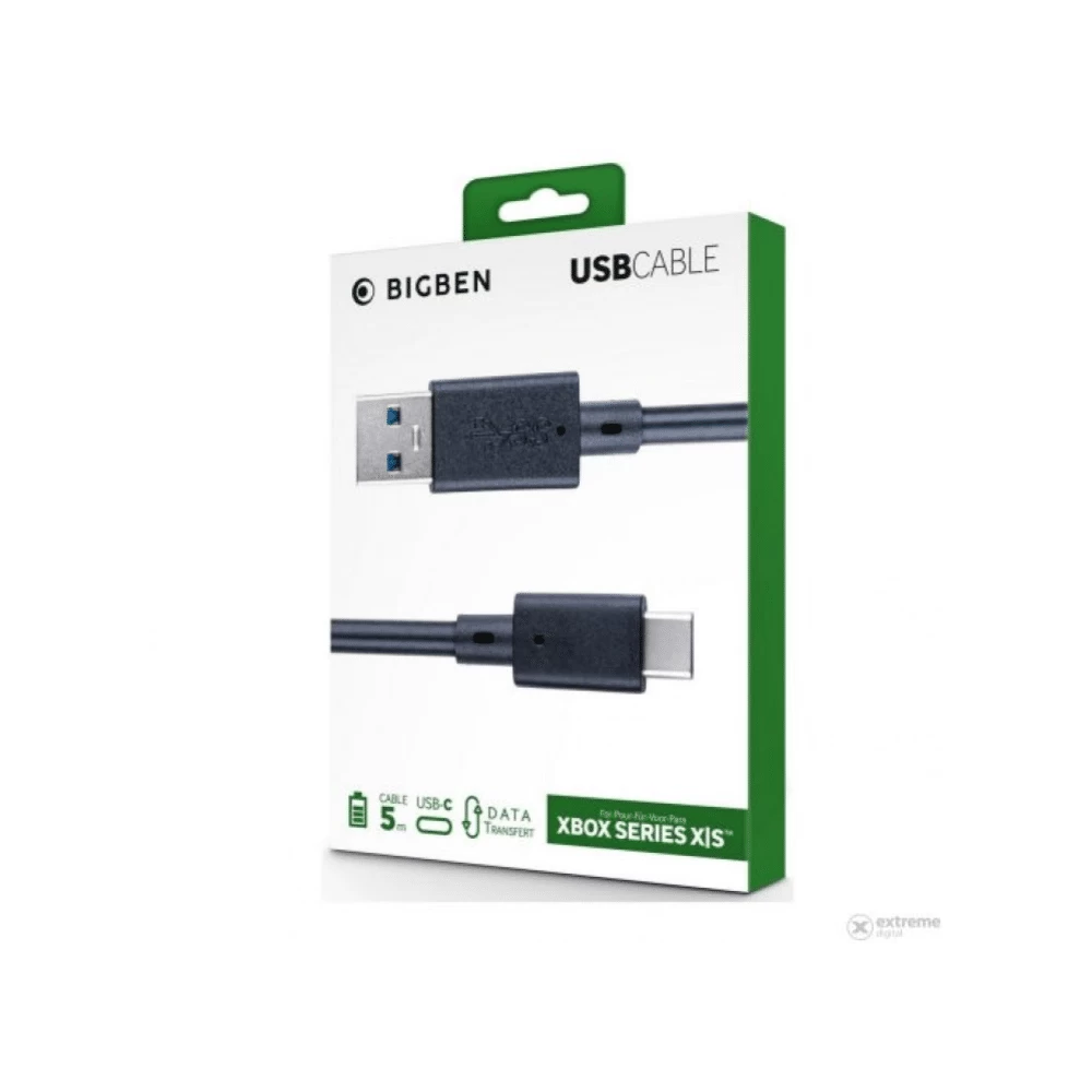 USB Kabelis Bigben Xbox Series X/S (Ekspozicinė prekė)