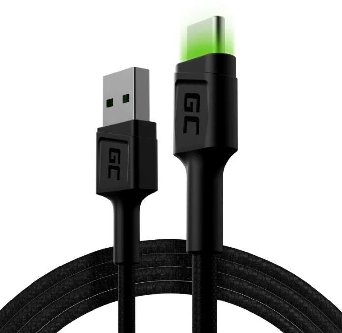 Usb Kabelis Green Cell C Tipo Usb 1.2