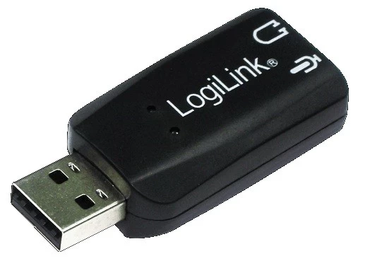 USB Sound card with      Virtual 3D soundeffects
