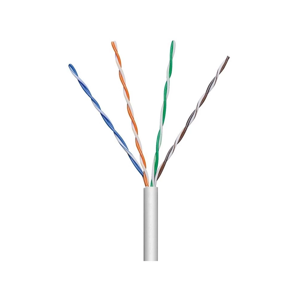 U/UTP Cat5e bulk cable  4x2 straded 100% copper