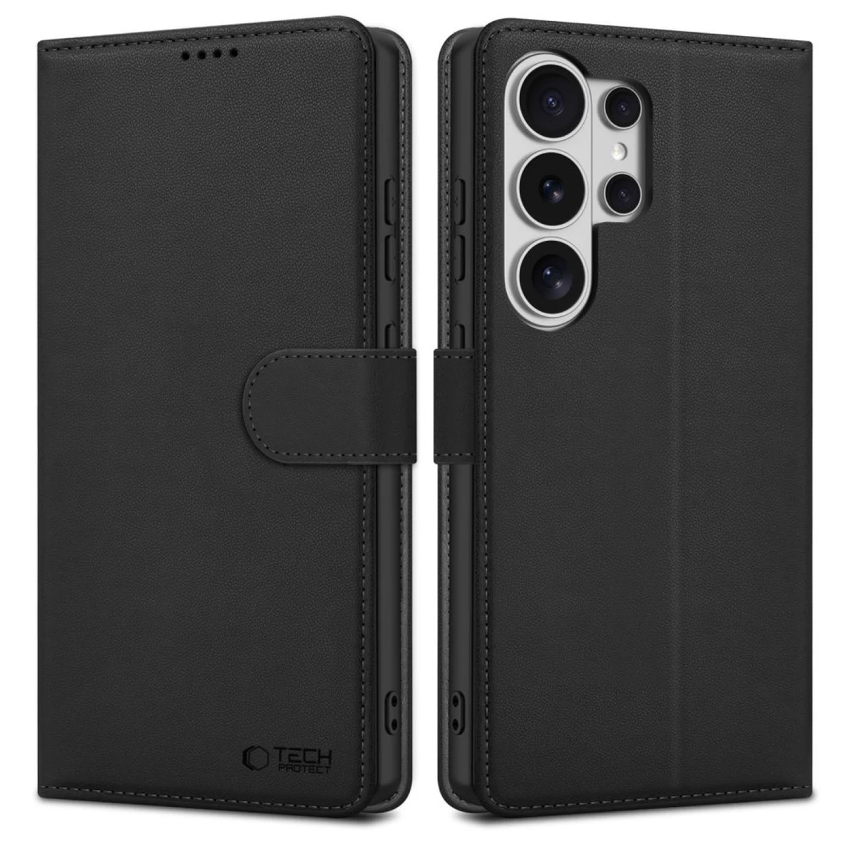 Uždengiamas Dėklas Su Stovu, Skirtas samsung Galaxy S26 Ultra Wallet - Juodas