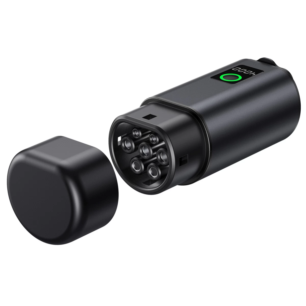 V2l Type 2 – Schuko 3500 W Adapteris Su Galios Rodikliu, Skirtas Elektromobiliams