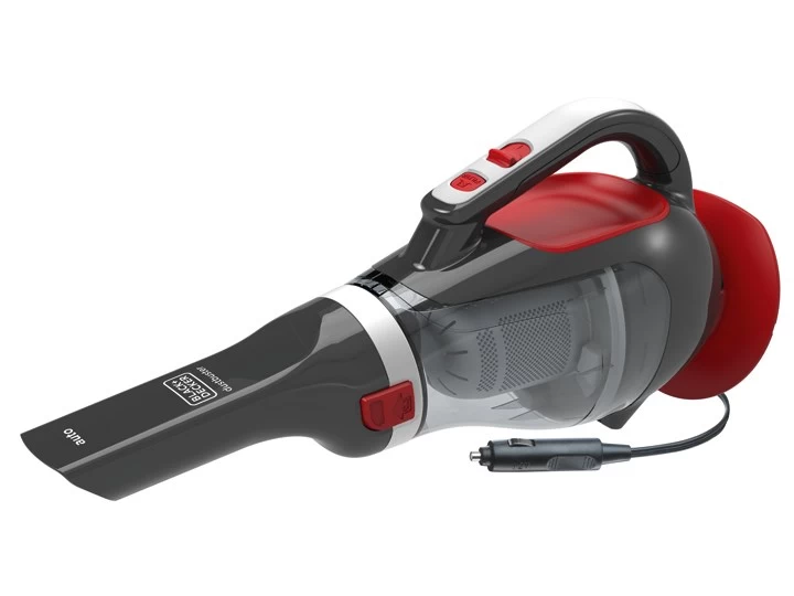 Vacuum cleaner car BLACK+DECKER ADV1200-XJ (12W; red and grey color)