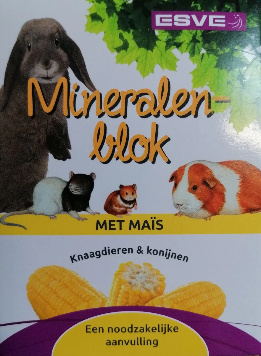 VADIGRAN ESVE mineralas su kukurūzais graužikams 170g, 24375