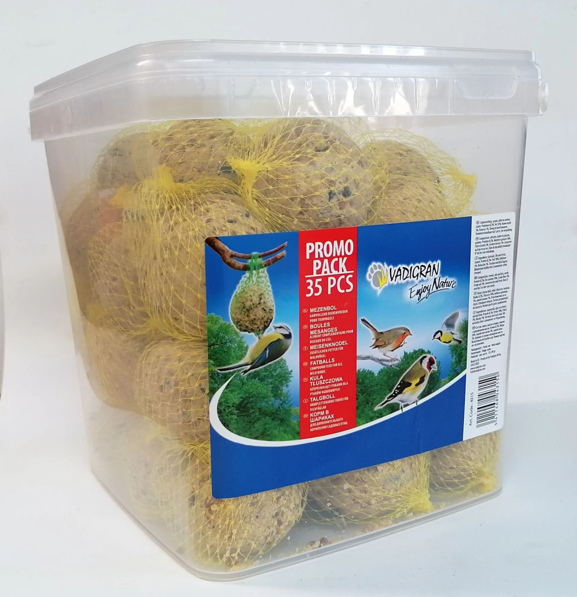 VADIGRAN kamuoliukas lauko paukščiams 90g 35vnt., 4315