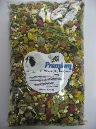 VADIGRAN PREMIUM pašaras jūrų kiaulytėms 0.5kg, 147200/05