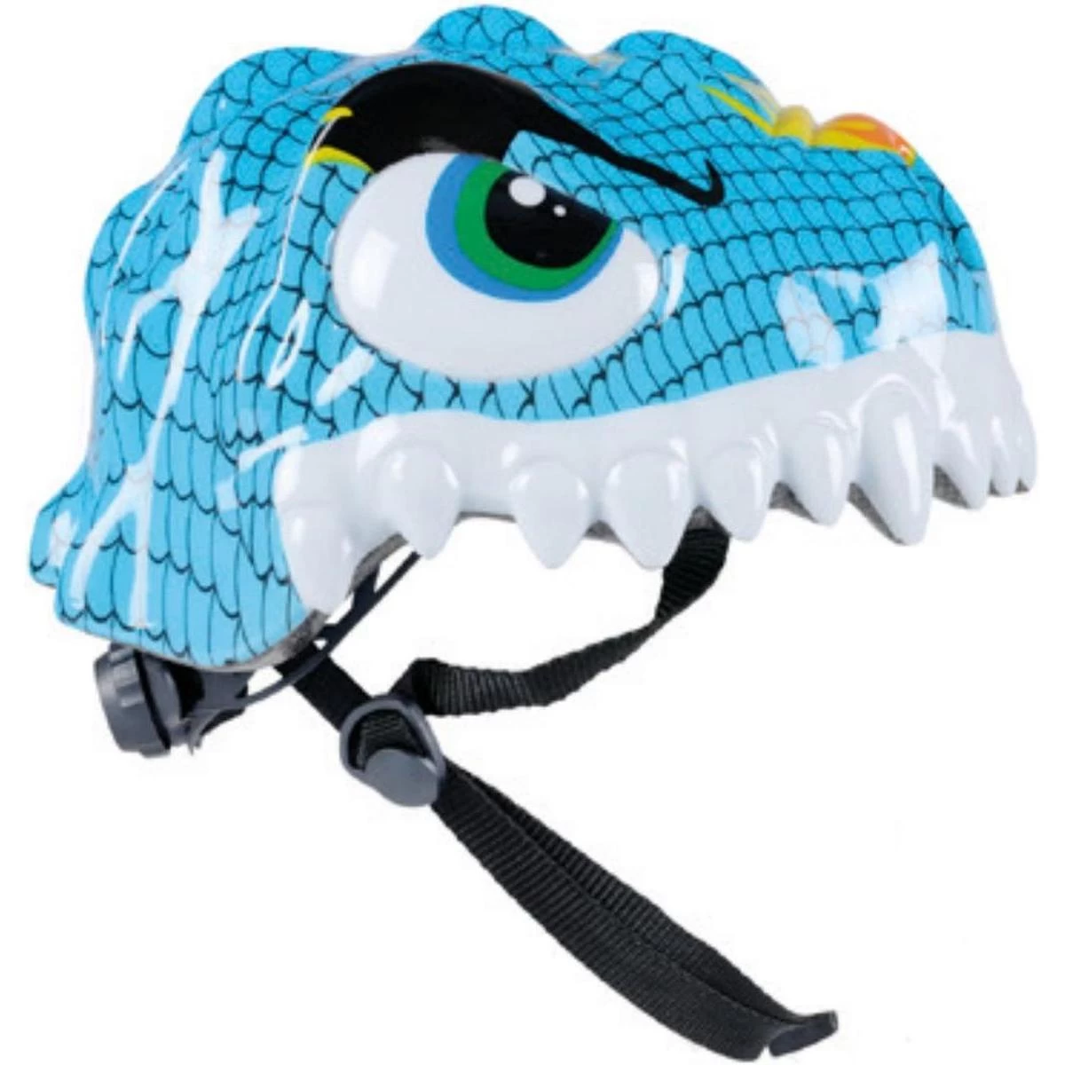 Vaikiškas Dviratininko šalmas Reguliuojamas Dunlop R. (48-52cm) Crocodile