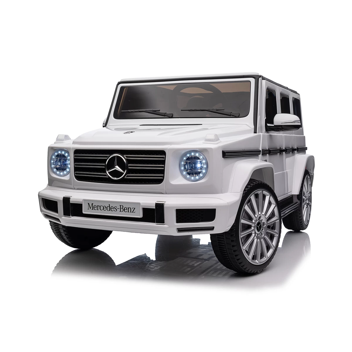 Vaikiškas elektromobilis HATIS Mercedes G500, baltas