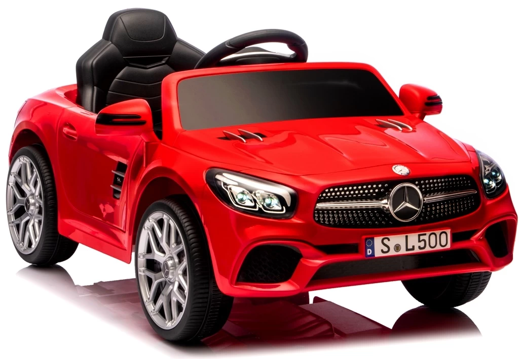 Vaikiškas elektromobilis Mercedes Sl500 Raudona
