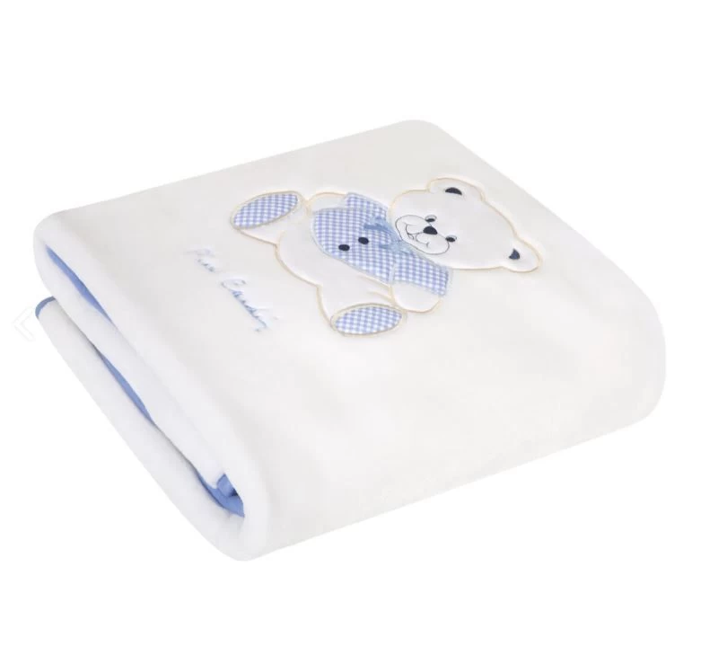 Vaikiškas pledukas 80x110 Meškiukas Blue, 18600