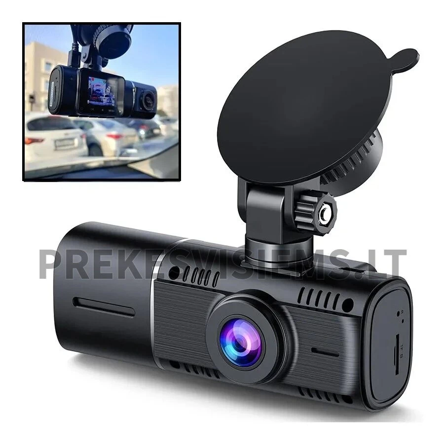 Vaizdo registratorius Full HD su dviejomis kameromis
