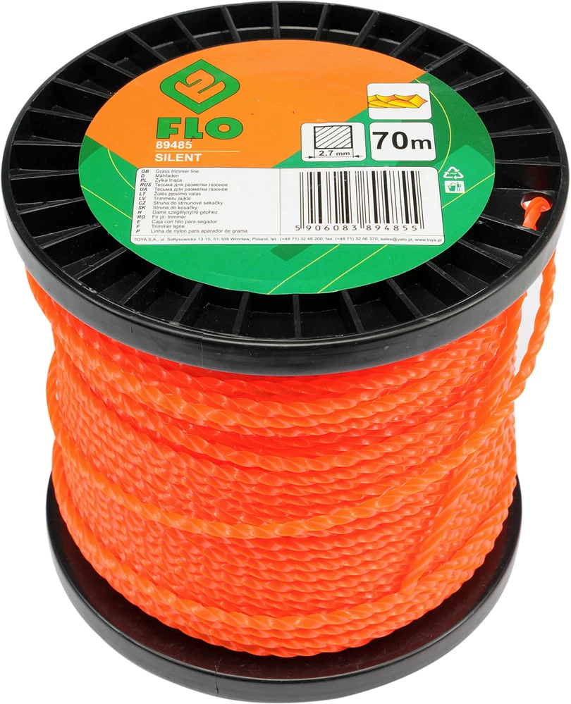 Valas žolei trimeriams | suktas Silent | 2.7 mm x 70 m (89485)