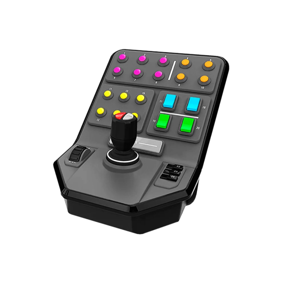 Valdymo pultas Logitech G SAITEK FARM SIM, Juoda (BE DĖŽĖS) (Ekspozicinė prekė)