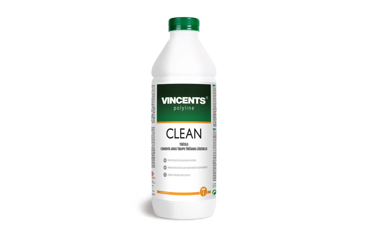 Valiklis cemento dėmių Vincents Polyline CLEAN 1 L