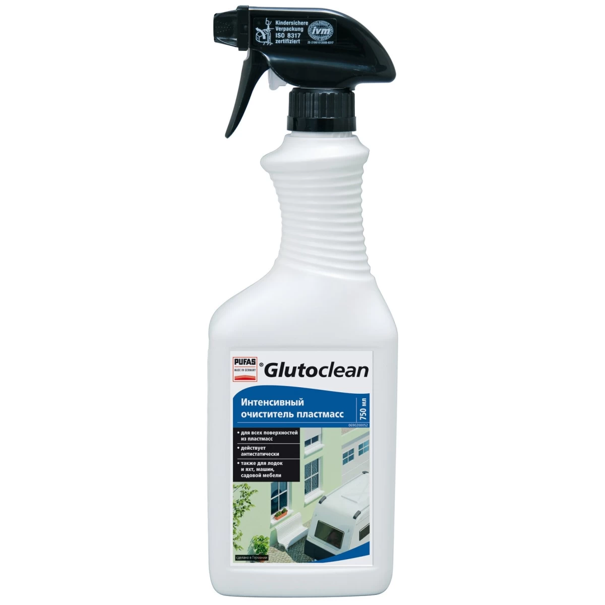 Valiklis plastikui GLUTOCLEAN