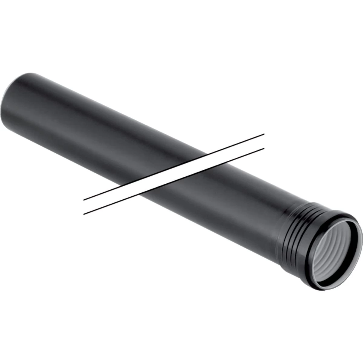 Vamzdis su viena mova Geberit Silent-PP d50 100 cm