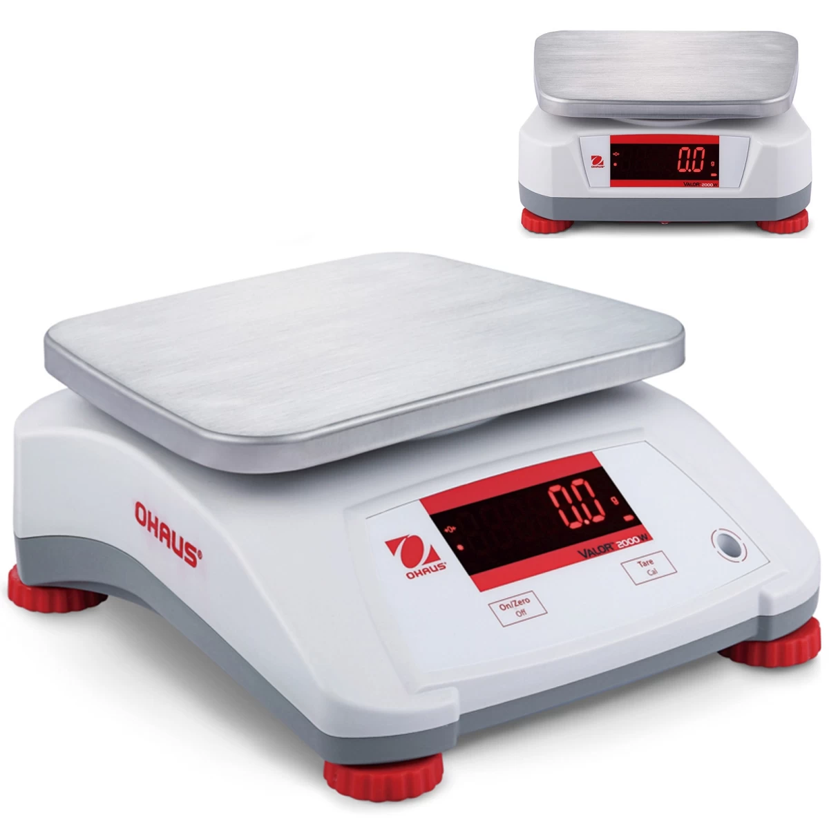 Vandeniui Atsparios Virtuvinės Kontrolinės Svarstyklės Ip68 Valor 2000 30 Kg / 5 Kg - Ohaus V22pwe30t